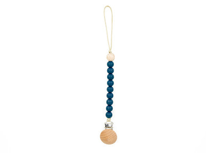 Baby products online | Serene Ocean Blue Silicone Pacifier Clip by K Mitchell Collections